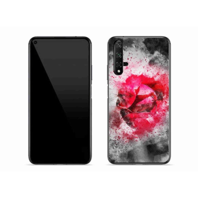 Gelový kryt mmCase na mobil Huawei Nova 5T - abstrakt 9