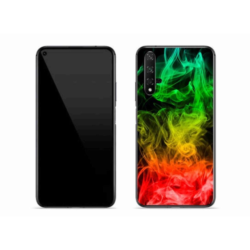 Gelový kryt mmCase na mobil Huawei Nova 5T - abstraktní vzor 7