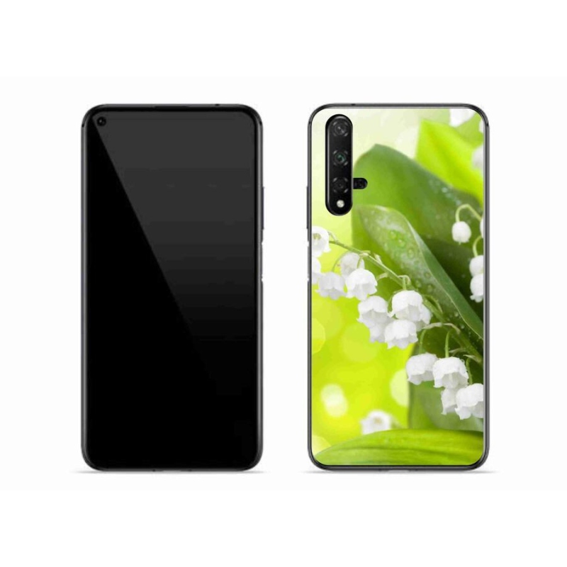 Gelový kryt mmCase na mobil Huawei Nova 5T - konvalinka