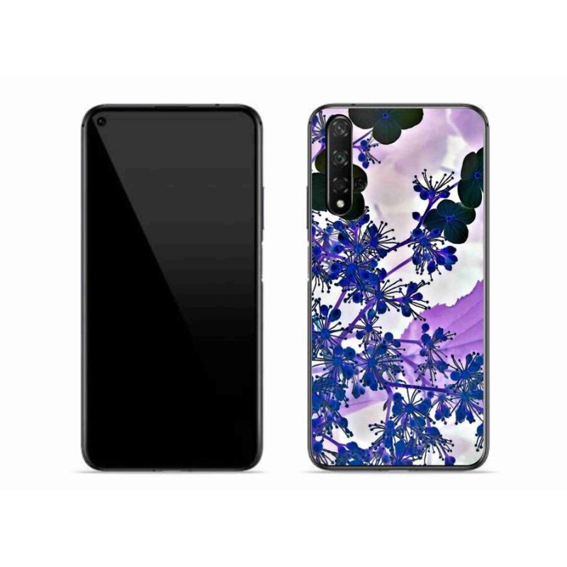 Gelový kryt mmCase na mobil Huawei Nova 5T - květ hortenzie