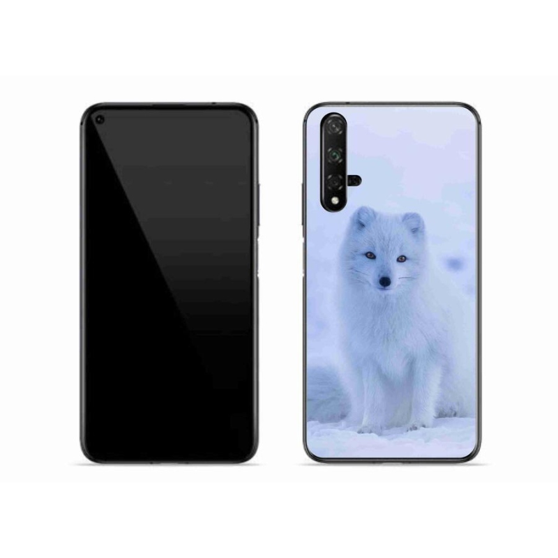 Gelový kryt mmCase na mobil Huawei Nova 5T - polární liška