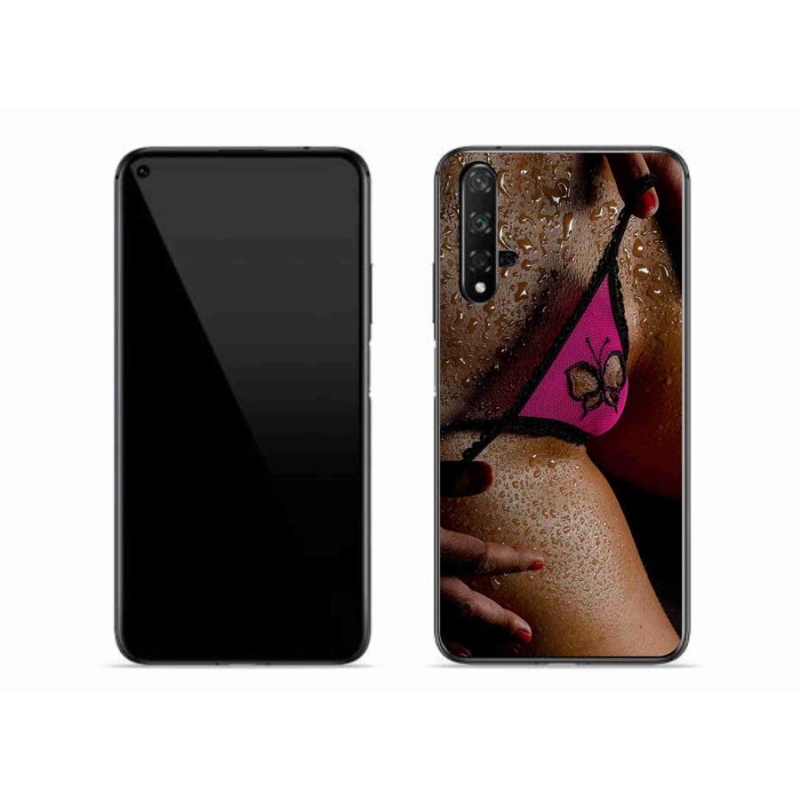 Gelový kryt mmCase na mobil Huawei Nova 5T - sexy žena