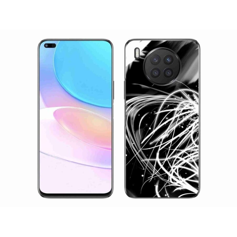 Gelový kryt mmCase na mobil Huawei Nova 8i - abstrakt 2
