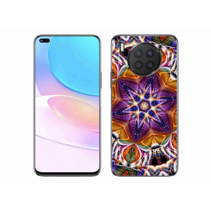 Gelový kryt mmCase na mobil Huawei Nova 8i - abstrakt 6