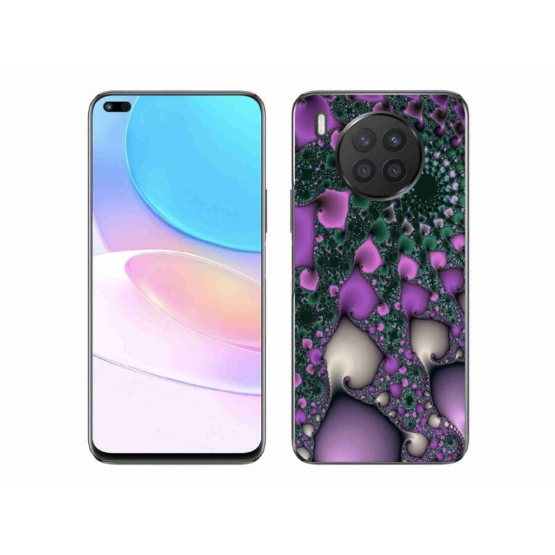 Gelový kryt mmCase na mobil Huawei Nova 8i - abstrakt 7