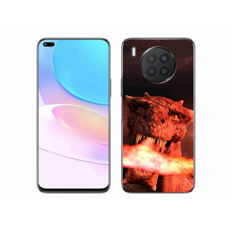 Gelový kryt mmCase na mobil Huawei Nova 8i - drak