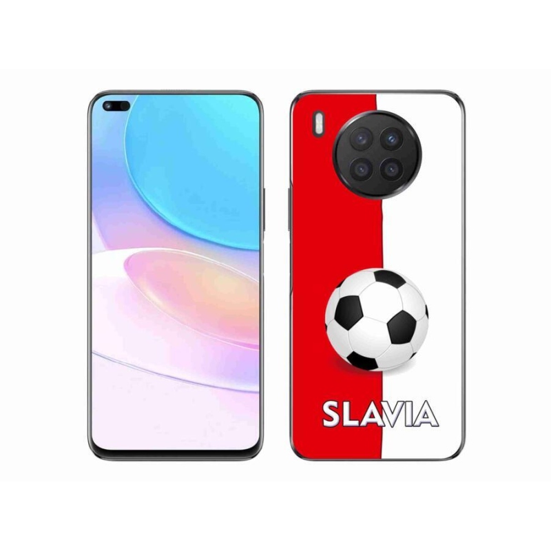 Gelový kryt mmCase na mobil Huawei Nova 8i - fotbal 2