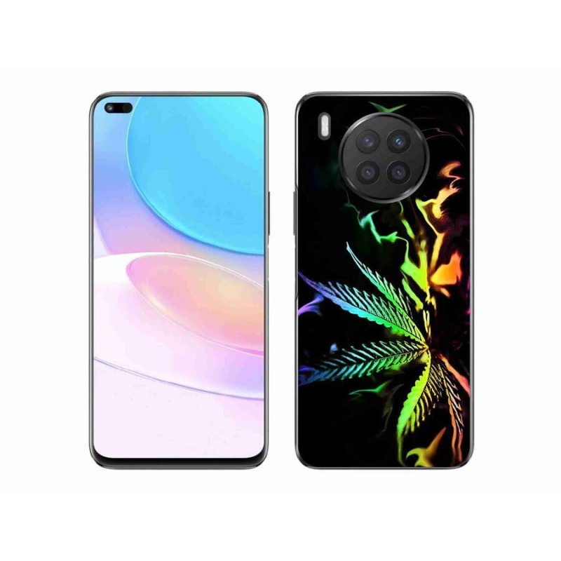 Gelový kryt mmCase na mobil Huawei Nova 8i - konopí 2