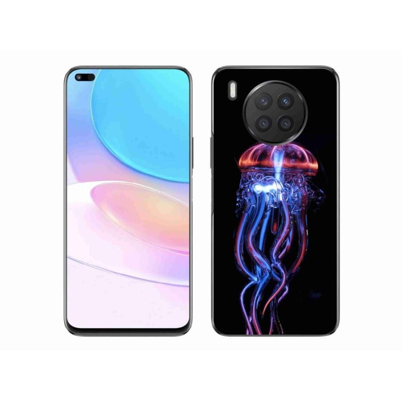 Gelový kryt mmCase na mobil Huawei Nova 8i - medúza