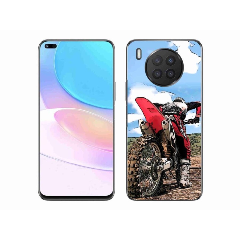 Gelový kryt mmCase na mobil Huawei Nova 8i - moto