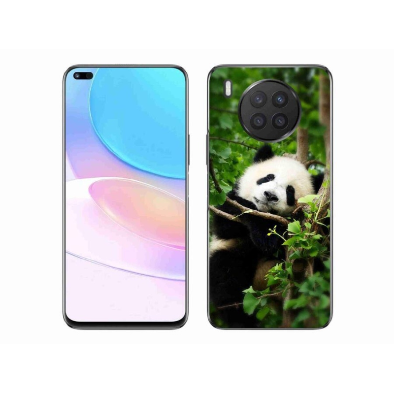 Gelový kryt mmCase na mobil Huawei Nova 8i - panda