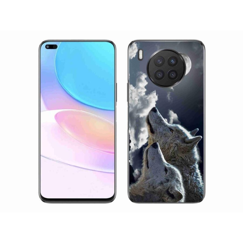 Gelový kryt mmCase na mobil Huawei Nova 8i - vlci