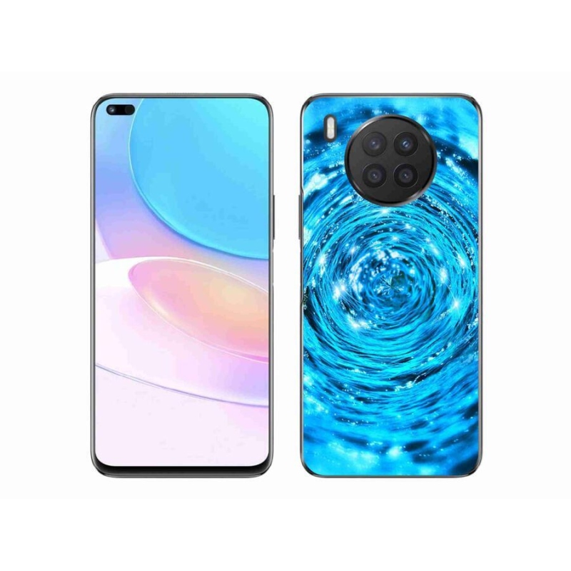 Gelový kryt mmCase na mobil Huawei Nova 8i - vodní vír