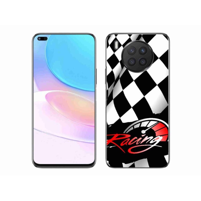 Gelový kryt mmCase na mobil Huawei Nova 8i - závodění