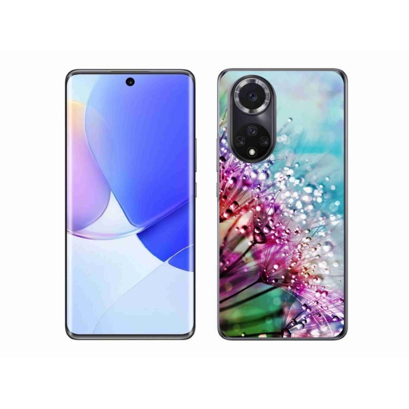 Gelový kryt mmCase na mobil Huawei Nova 9 - barevné květy