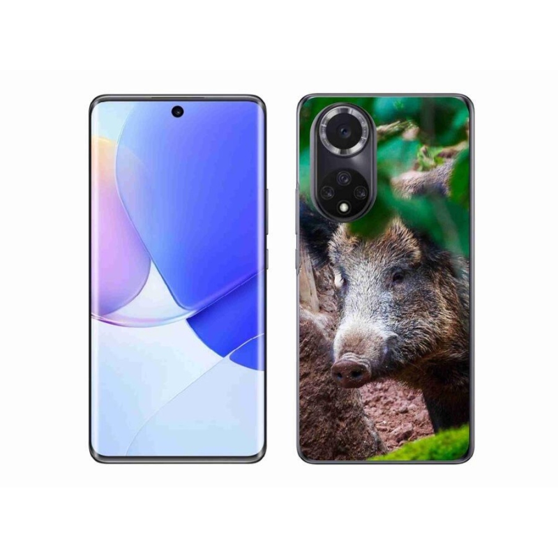 Gelový kryt mmCase na mobil Huawei Nova 9 - divoké prase