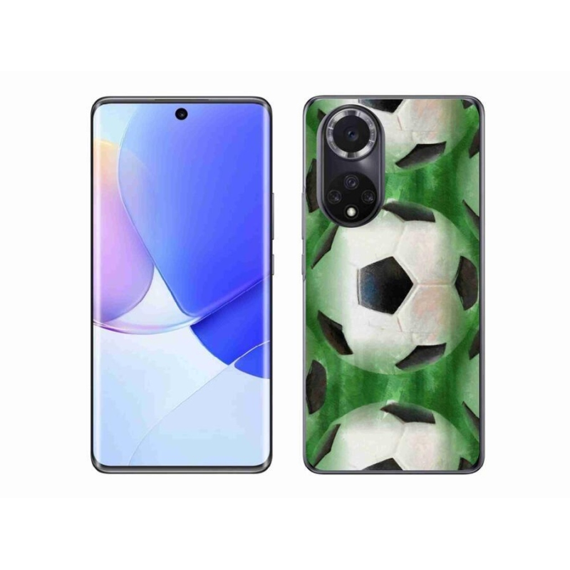 Gelový kryt mmCase na mobil Huawei Nova 9 - fotbalový míč