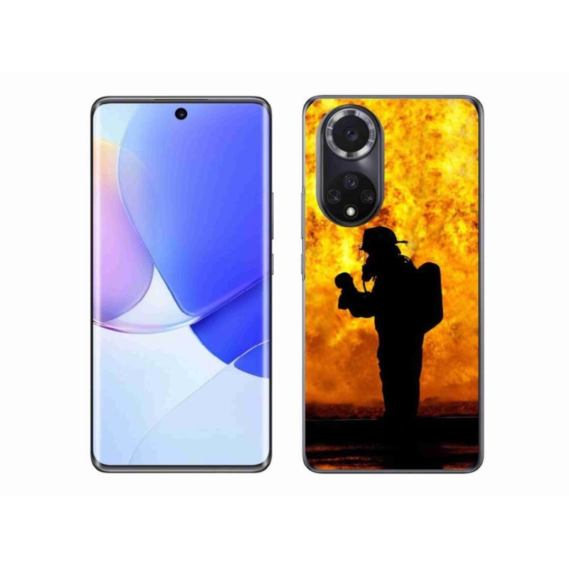 Gelový kryt mmCase na mobil Huawei Nova 9 - hasič