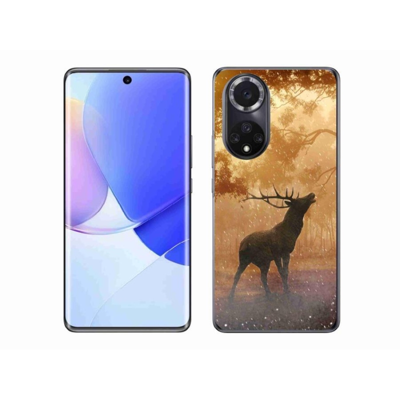 Gelový kryt mmCase na mobil Huawei Nova 9 - jelen v říji