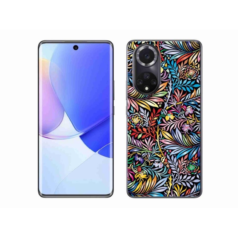 Gelový kryt mmCase na mobil Huawei Nova 9 - květiny 5