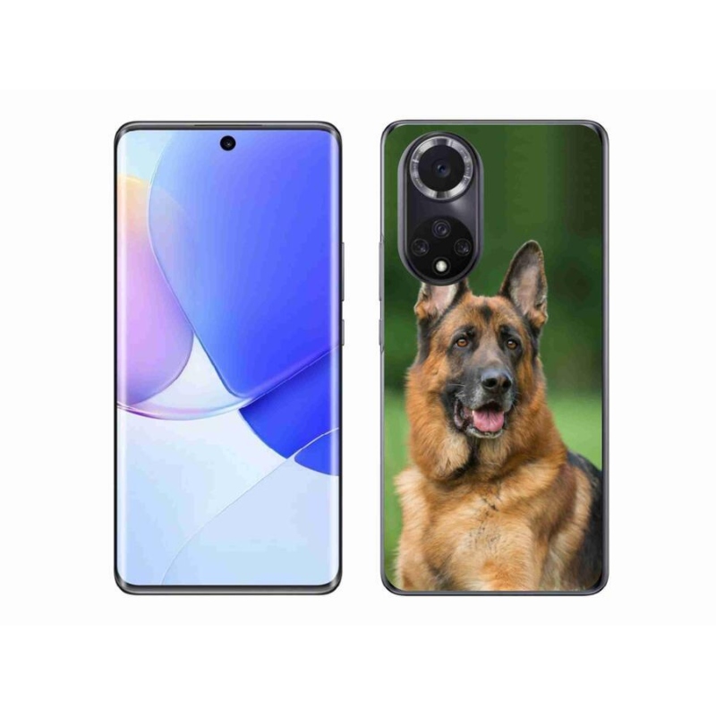 Gelový kryt mmCase na mobil Huawei Nova 9 - německý ovčák