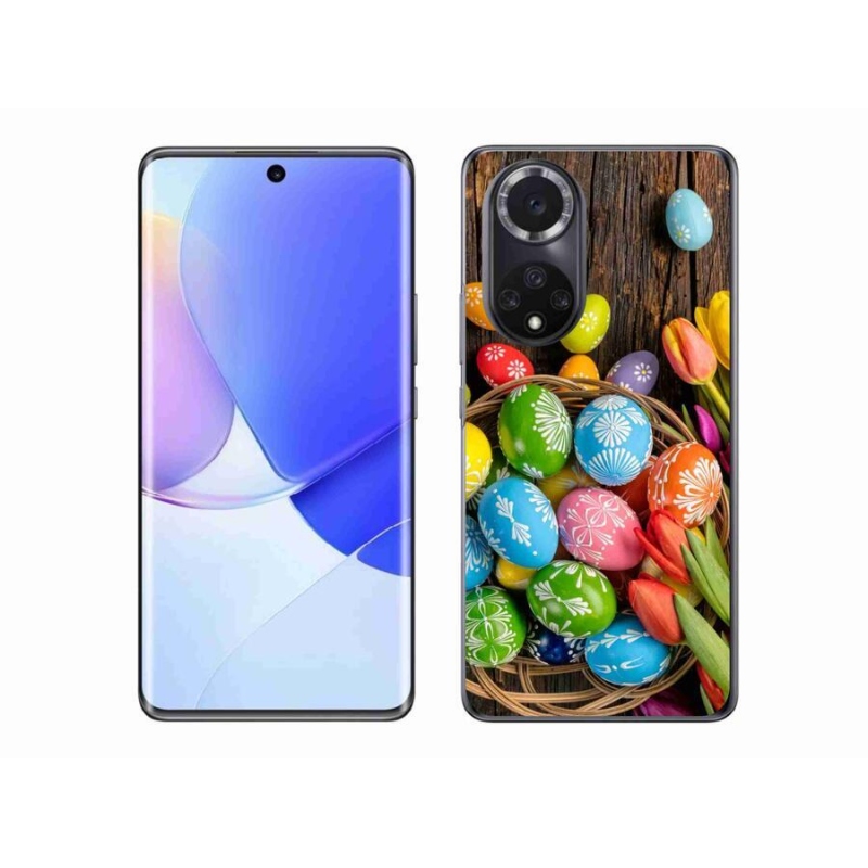 Gelový kryt mmCase na mobil Huawei Nova 9 - velikonoční vajíčka