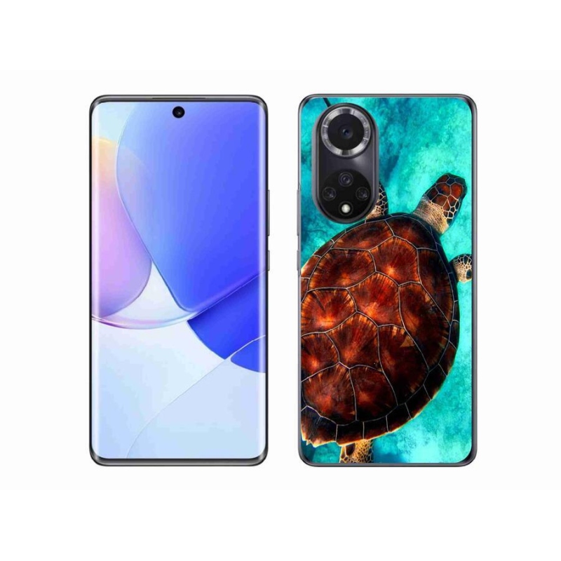 Gelový kryt mmCase na mobil Huawei Nova 9 - želva