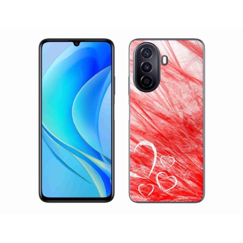 Gelový kryt mmCase na mobil Huawei Nova Y70 - heart