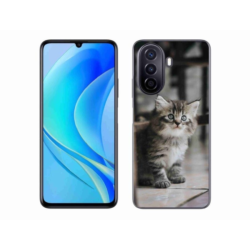 Gelový kryt mmCase na mobil Huawei Nova Y70 - koťátko