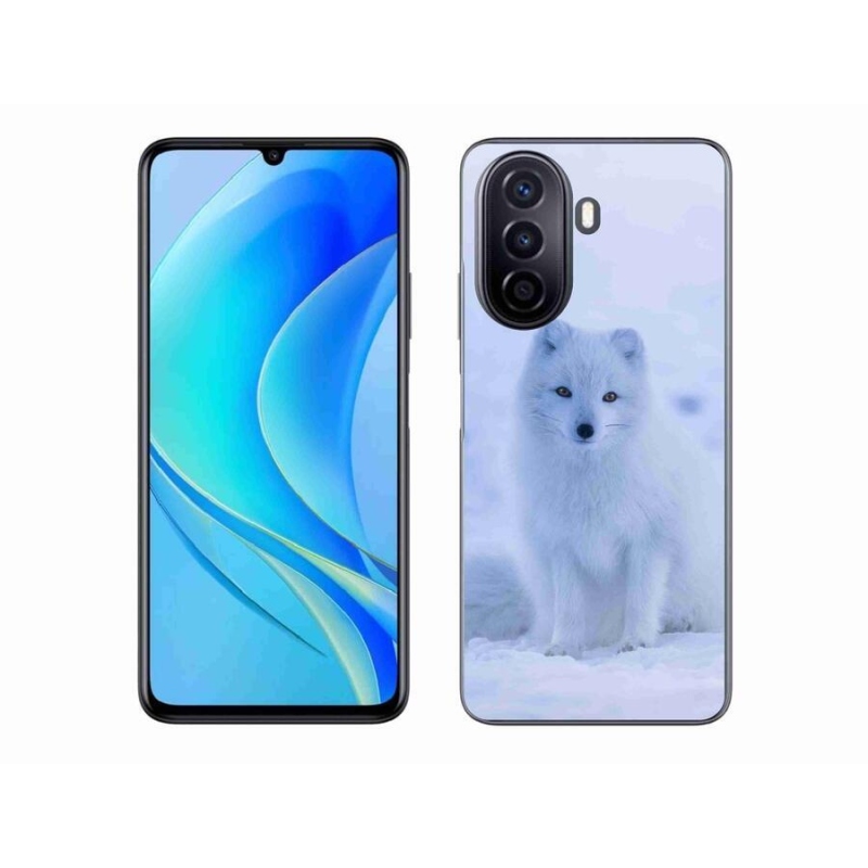 Gelový kryt mmCase na mobil Huawei Nova Y70 - polární liška