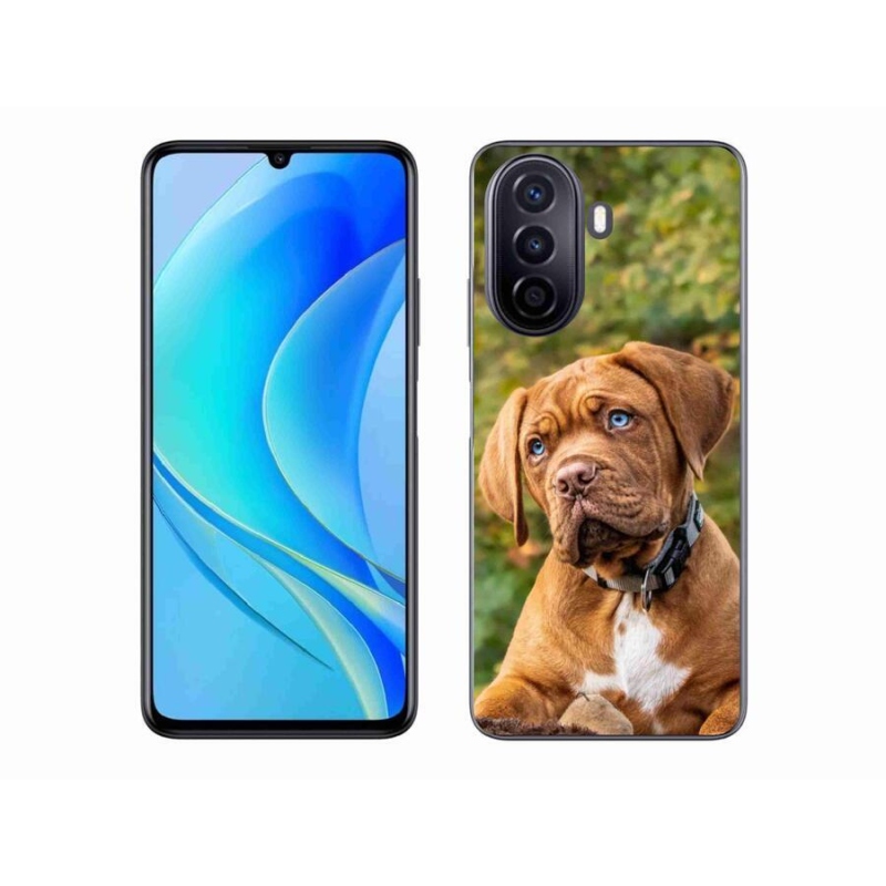 Gelový kryt mmCase na mobil Huawei Nova Y70 - štěně