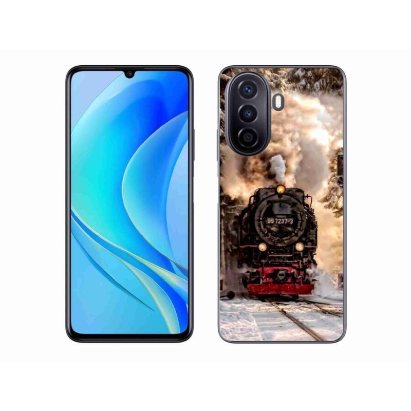 Gelový kryt mmCase na mobil Huawei Nova Y70 - vlak