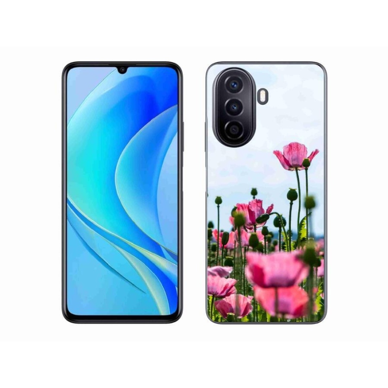 Gelový kryt mmCase na mobil Huawei Nova Y70 - vlčí mák