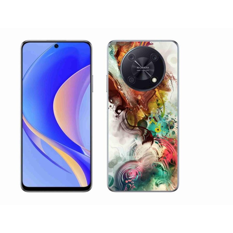 Gelový kryt mmCase na mobil Huawei Nova Y90 - abstrakt 1