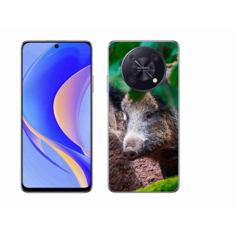 Gelový kryt mmCase na mobil Huawei Nova Y90 - divoké prase