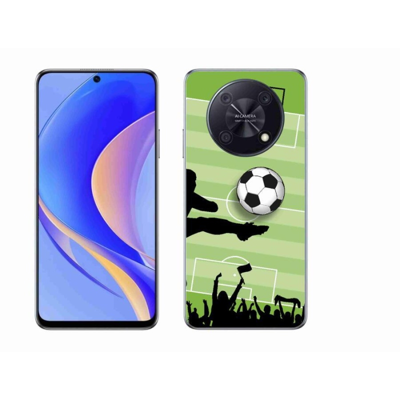 Gelový kryt mmCase na mobil Huawei Nova Y90 - fotbal 3