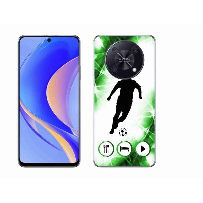 Gelový kryt mmCase na mobil Huawei Nova Y90 - fotbalista