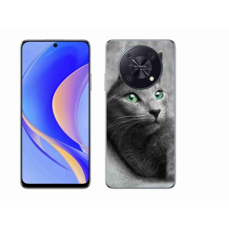 Gelový kryt mmCase na mobil Huawei Nova Y90 - kočka 2