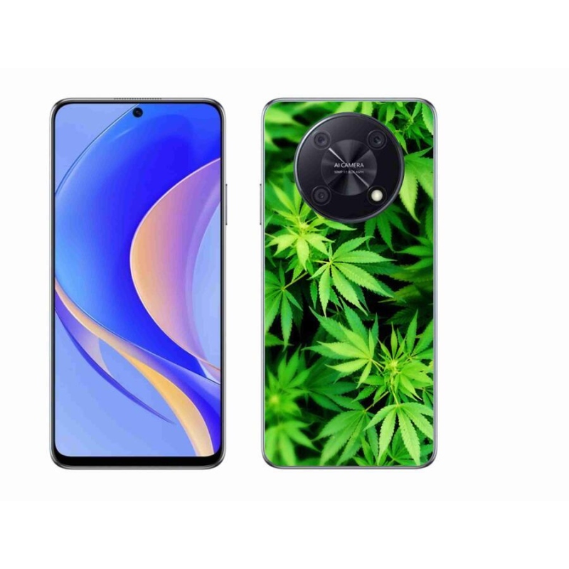 Gelový kryt mmCase na mobil Huawei Nova Y90 - konopí 3