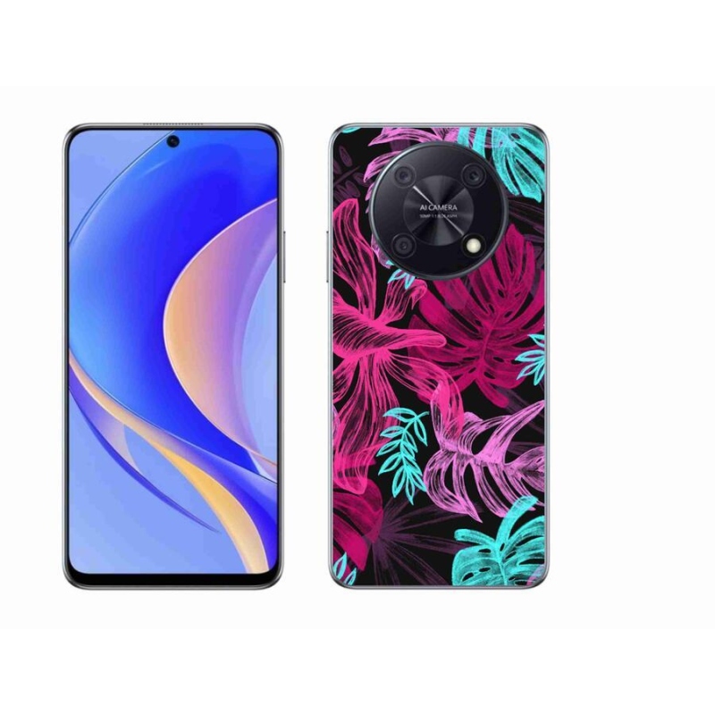 Gelový kryt mmCase na mobil Huawei Nova Y90 - květiny 1
