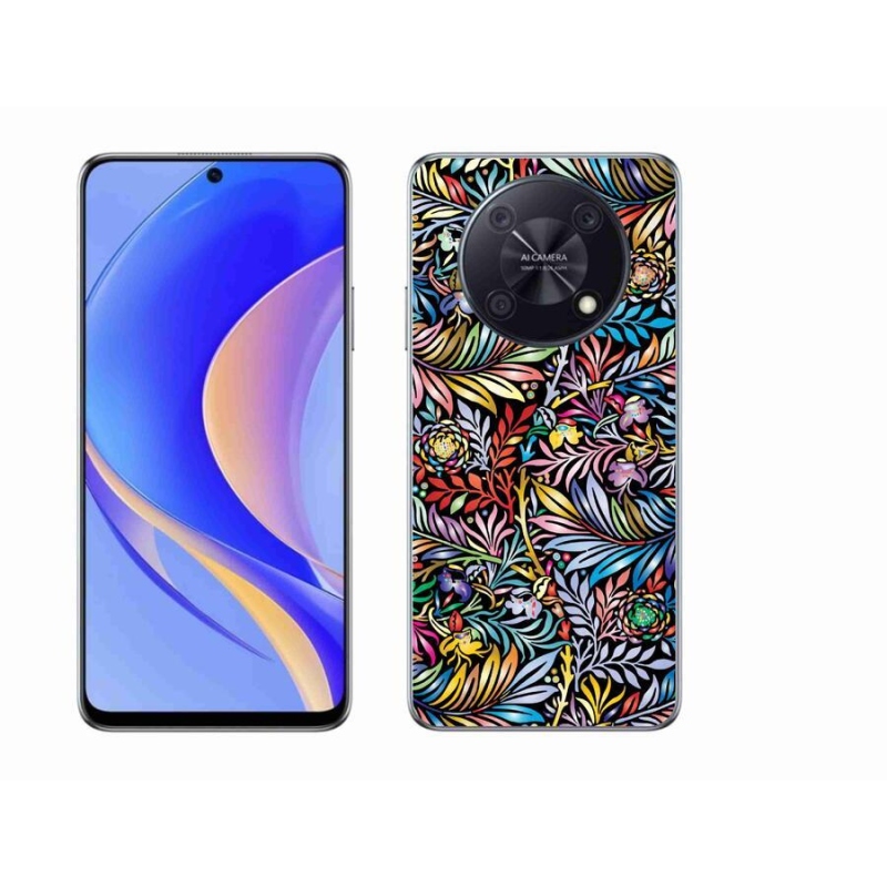 Gelový kryt mmCase na mobil Huawei Nova Y90 - květiny 5
