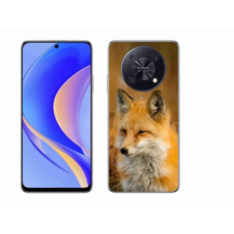 Gelový kryt mmCase na mobil Huawei Nova Y90 - liška