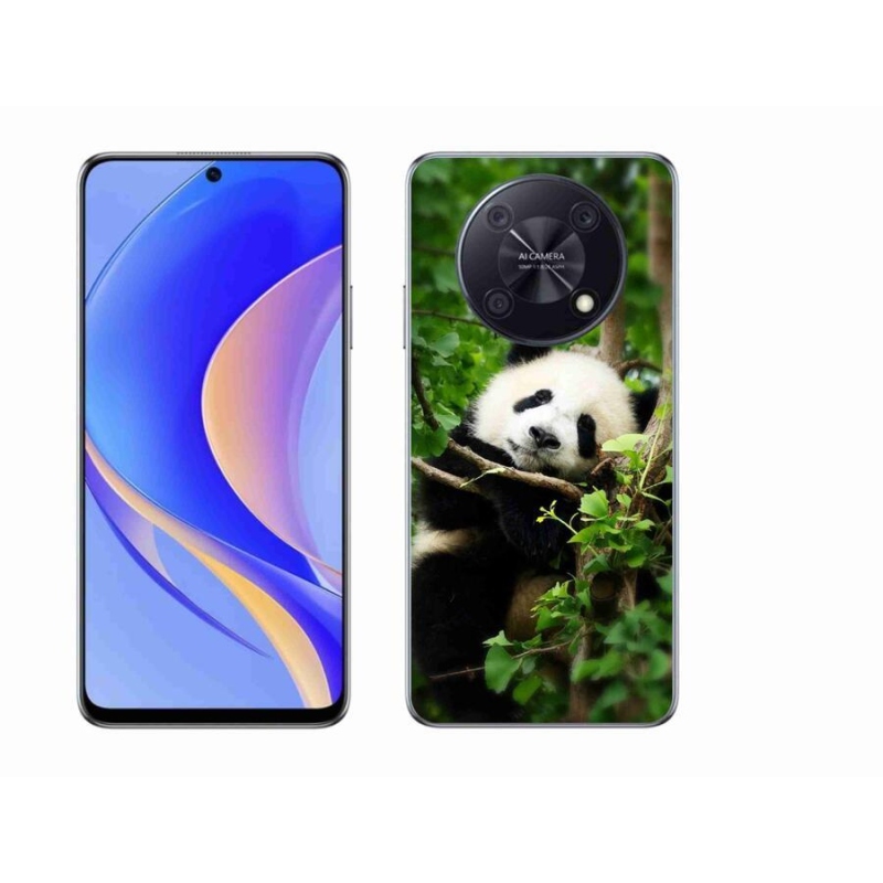 Gelový kryt mmCase na mobil Huawei Nova Y90 - panda