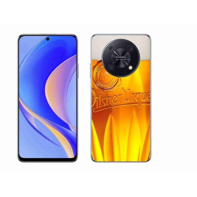 Gelový kryt mmCase na mobil Huawei Nova Y90 - pivo