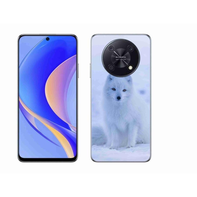 Gelový kryt mmCase na mobil Huawei Nova Y90 - polární liška