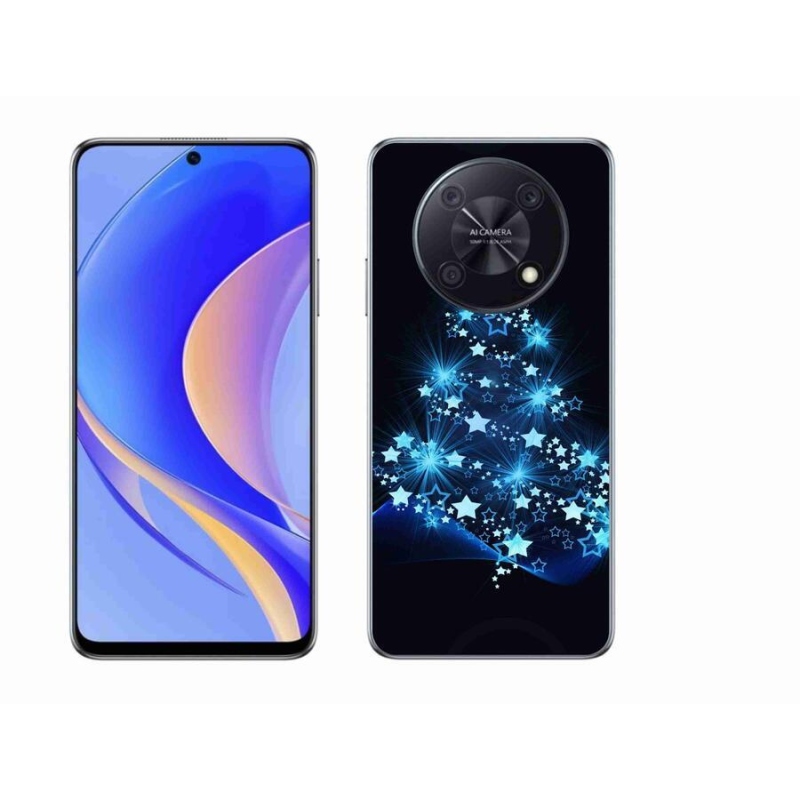 Gelový kryt mmCase na mobil Huawei Nova Y90 - vánoční stromek