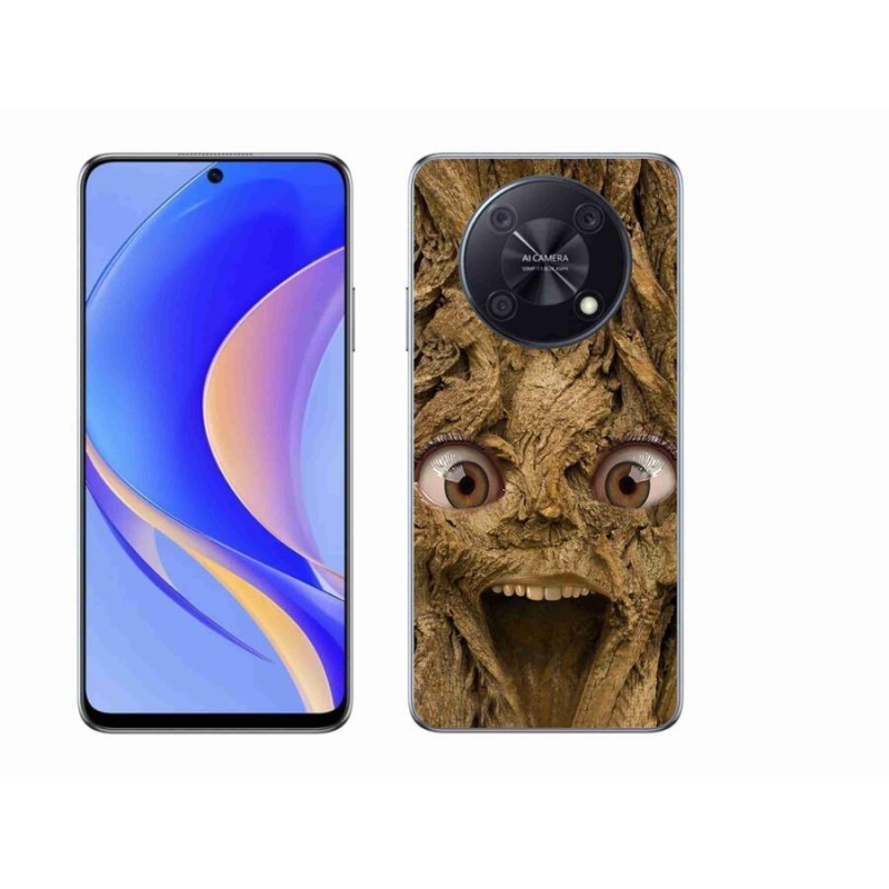 Gelový kryt mmCase na mobil Huawei Nova Y90 - veselý strom s očima