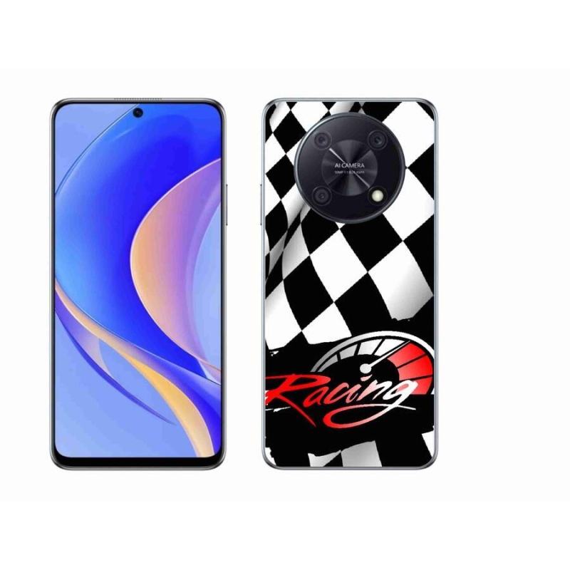Gelový kryt mmCase na mobil Huawei Nova Y90 - závodění