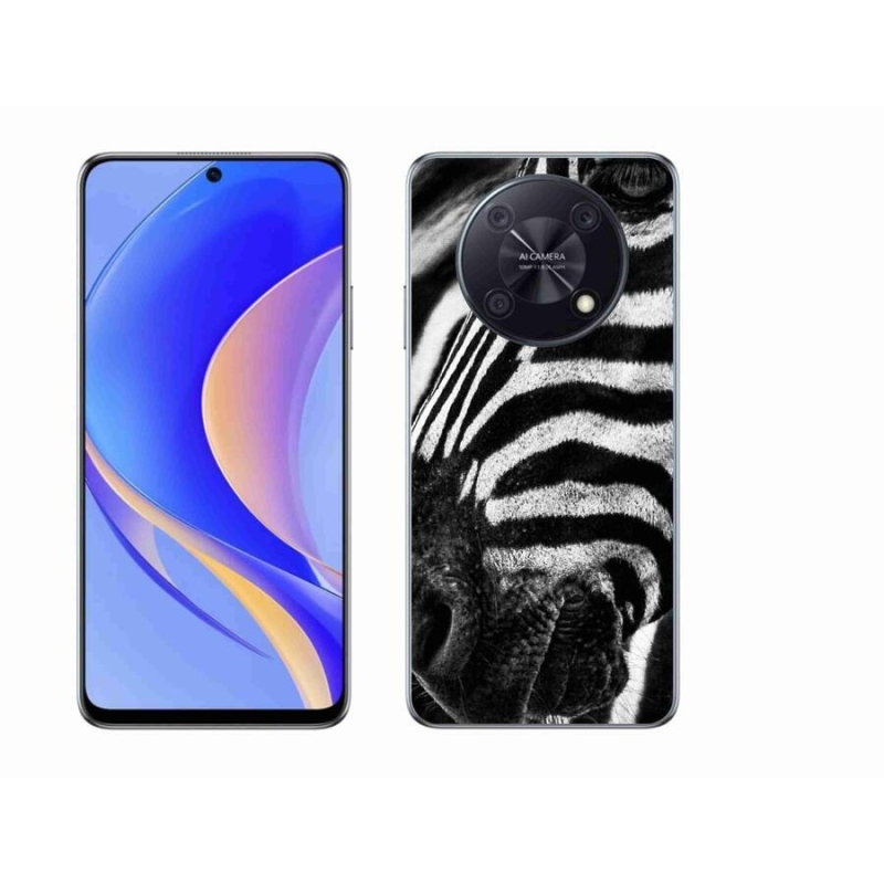 Gelový kryt mmCase na mobil Huawei Nova Y90 - zebra