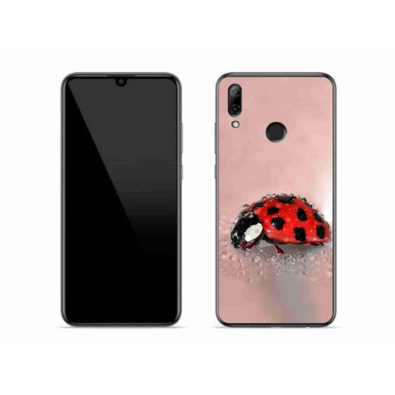 Gelový kryt mmCase na mobil Huawei P Smart (2019) - beruška